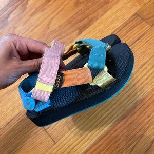 Colorful Toddler Tevas.